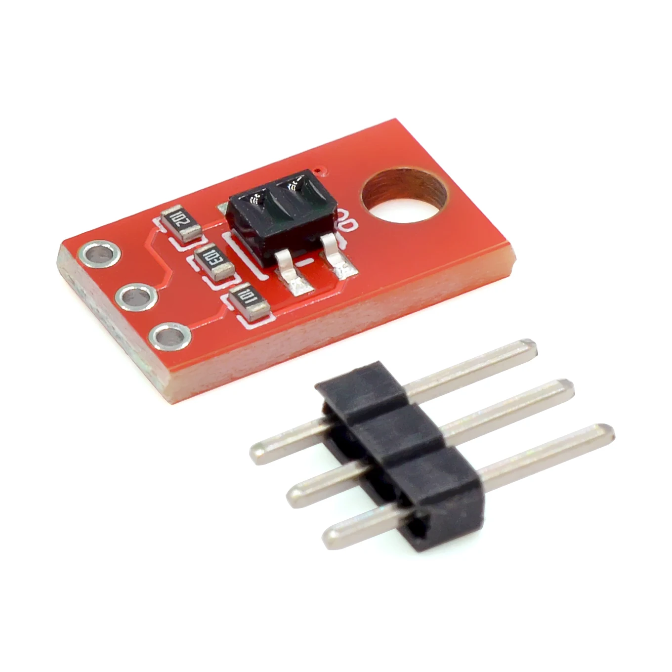 QRE1113 IR LED Infrared Reflection Sensor Module Capacitor Discharge Circuit Breaker Board DC 3.3 -5V Qre1113 Ir Camera