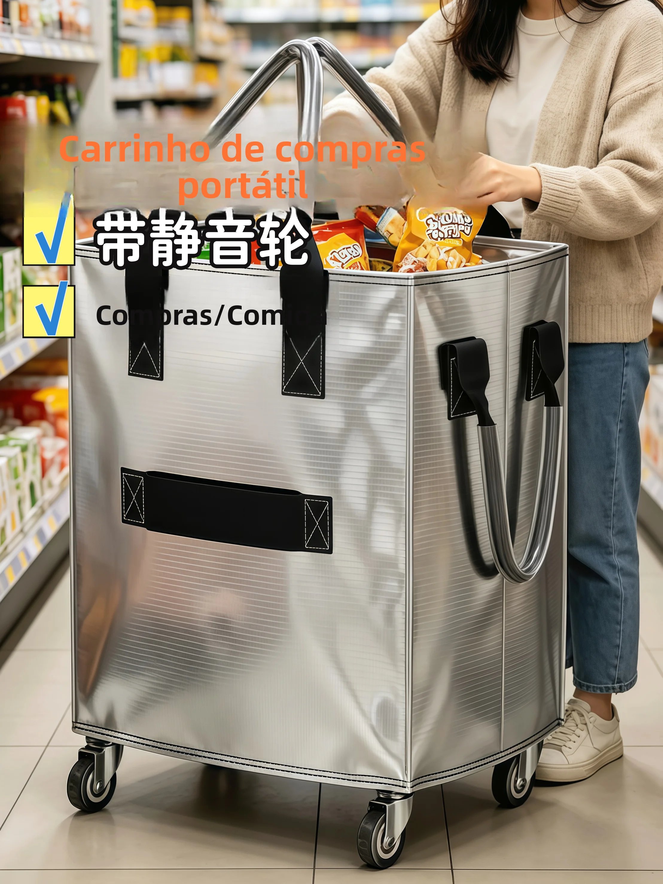 large-portable-shopping-cart-with-wheels-waterproof-travel-camping-bag-vegetable-buying-hand-pull-cart-foldable-storage-basket