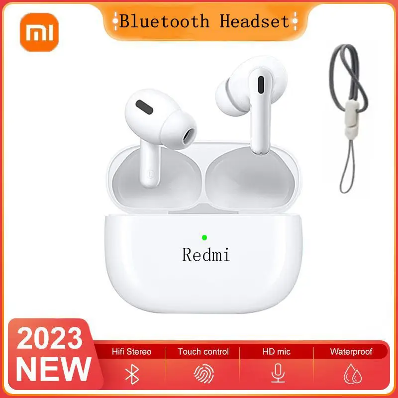 Xiaomi Redmi Bluetooth-oortelefoon Draadloze oordopjes Bluetooth-oortelefoons Draadloze oordopjes Draadloze hoofdtelefoon Ingebouwde microfoon