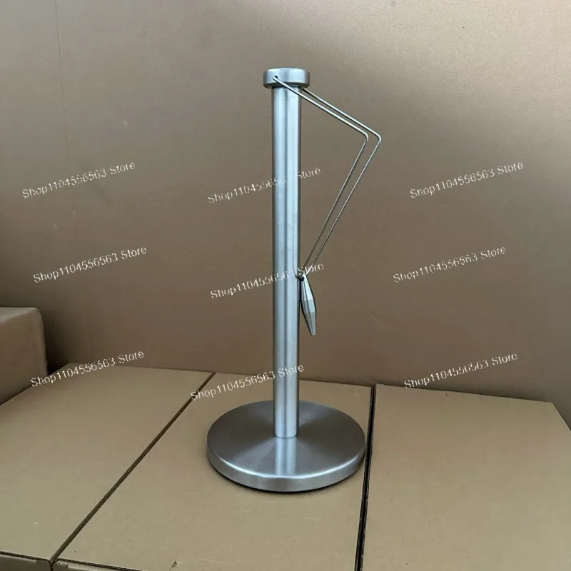 Kitchen Roll Paper Towel Holder Stainless Steel Bathroom Tissue Stand Napkins Rack Stand Home Table Decor