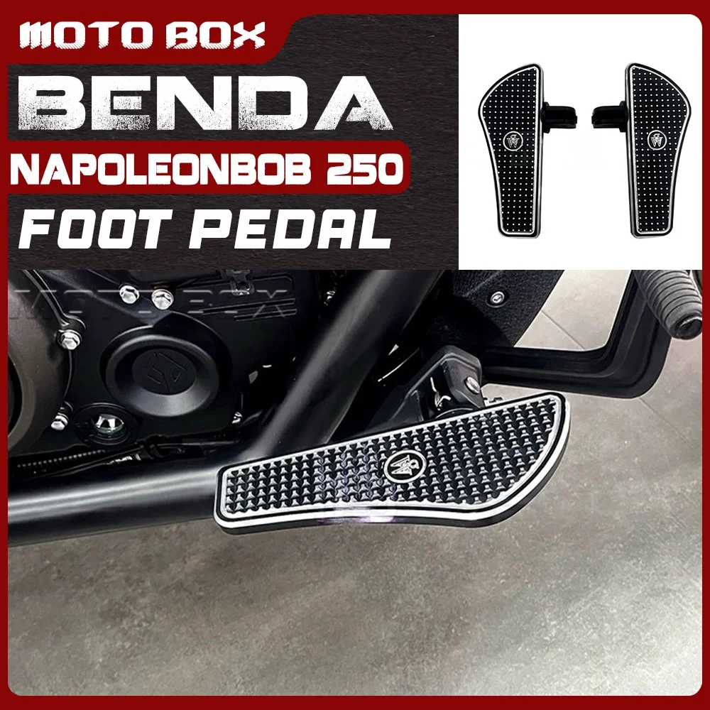 

For BENDA NAPOLEON BOB 250 500 enlarged and widened foot pedals for chinchilla 300 350 450 500 dark flag 500 rock 250 300
