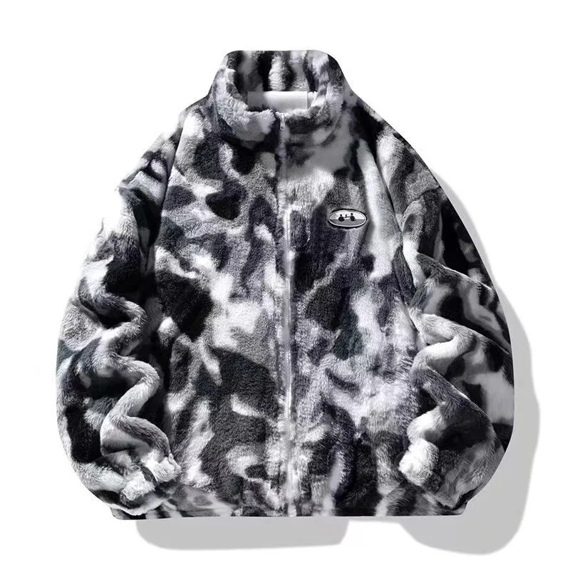 2026 Autumn/Winter New High-Quality Rabbit Fur Coat  Men's and Women Matching Coat for Fashion Trendy Loose Style Couple Jacket