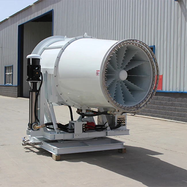 

120 Meters High Pressure Agricultural Sprayers Water Mist Cannon Dust Suppression Fog Cannon Machine