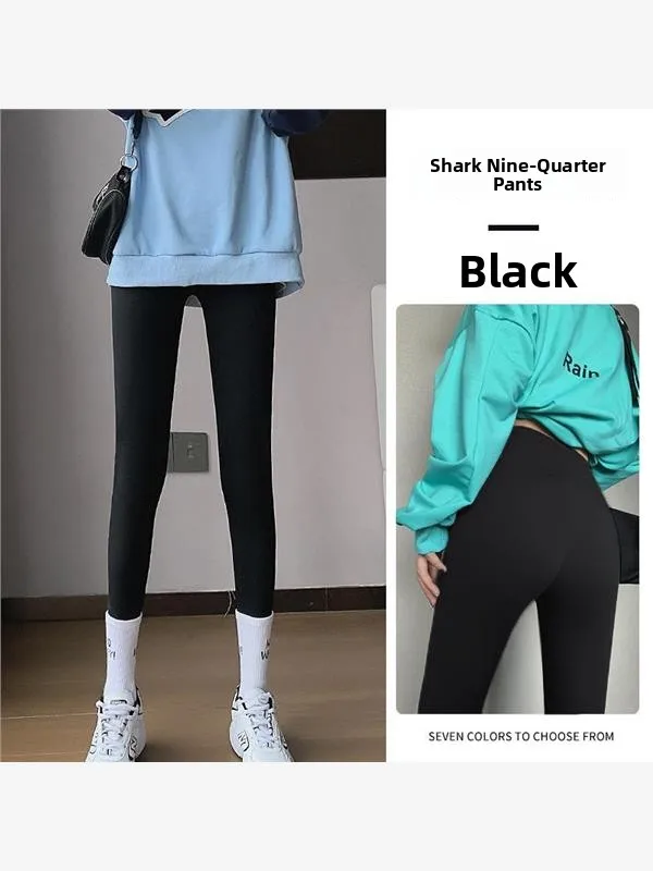 سليم صالح عالية الخصر تابوت الجلد اليوغا السراويل النسائية ملابس خارجية رقيقة الصيف البطن التحكم الورك رفع Faionable قاعدة طبقة السراويل