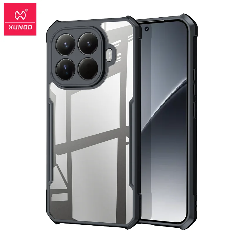 For Xiaomi 15T Pro coque XUNDD Shockproof Airbags Transparent PC + TPU Quality Protection Phone Cover for Xiaomi 15T funda