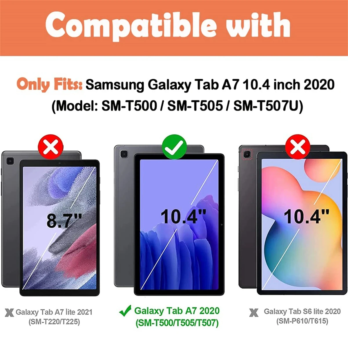 Screenprotector Voor Samsung Galaxy Tab A7 10.4 Inch 2022 SM-T509 2020 SM-T500 / T505 / T507 Hd 9H Hardheid Gehard Glas Film