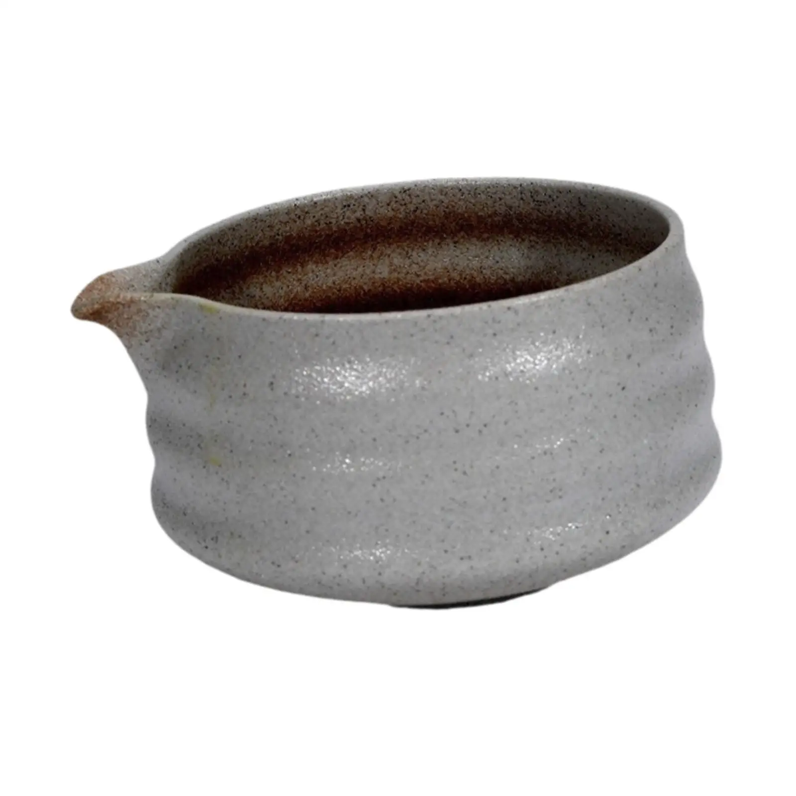 Tazón de Cerámica para Matcha de 500 ml, Hecho a Mano con Boquilla para Verter, Tazón de Porcelana para Mezclar Matcha, Tazón para Matcha, Regalo para Amigos y Familiares