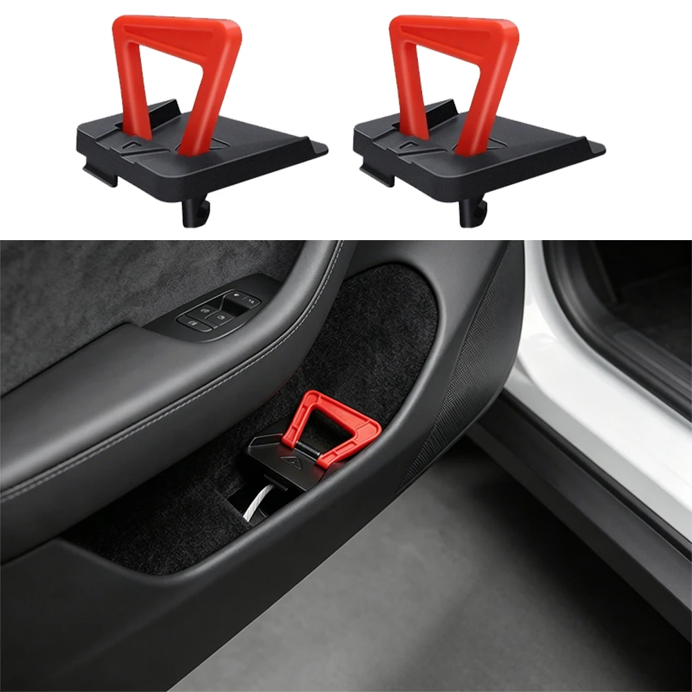 Rear Door Emergencies Safety Pull Rope For Tesla Model Y L Model Y Juniper 6-seater YL Emergency Handle Strip Accessories