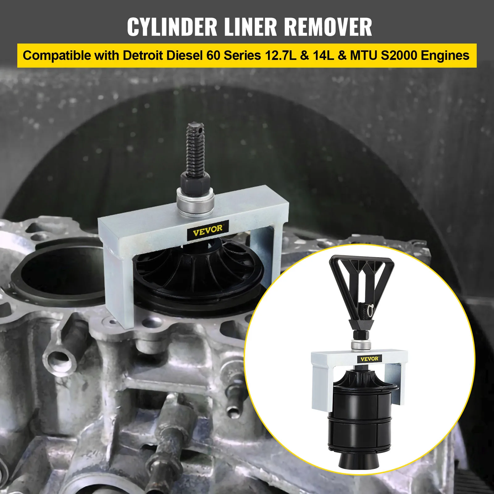 VEVOR Cylinder Liner Remover For 4.9