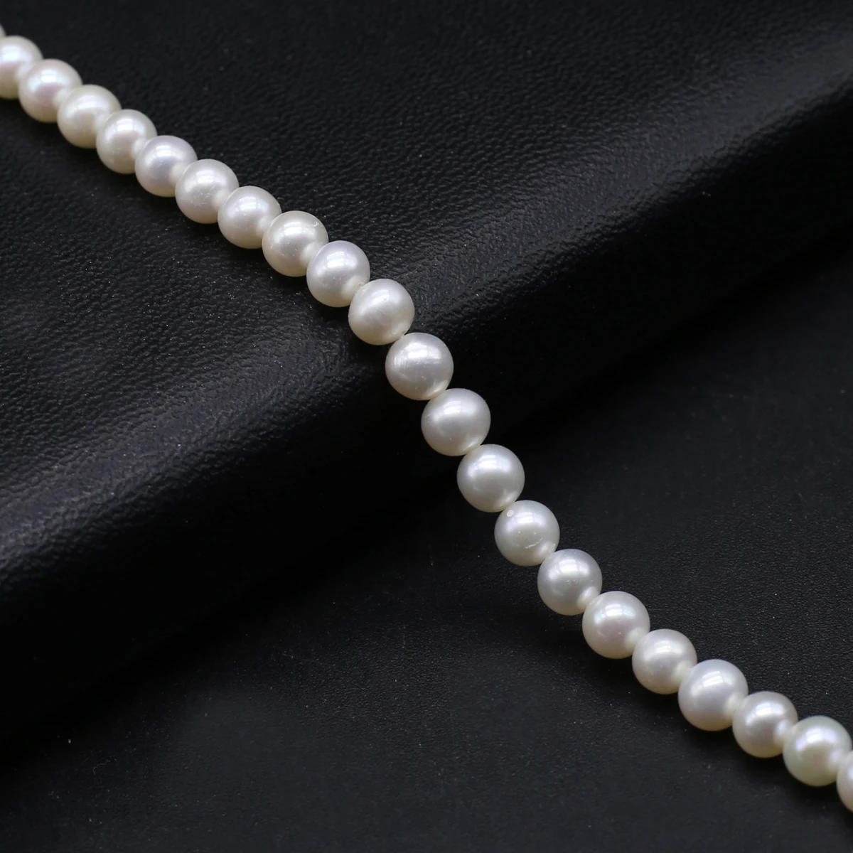 100% Natural Freshwater Aquaculture Pearl Beads Loose Round Top Quality Pearl Bead for Jewelry Making Diy Necklace Accessory