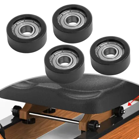 4 Pcs 물 로잉 머신 좌석 휠 좌석 쿠션 이동 휠 8*27*11mm 방수 로잉 머신 액세서리 부품 4 Pcs 물 로잉 머신 좌석 휠 좌석 쿠션 이동 휠 8*27*11mm 방수 로잉 머신 액세서리 부품