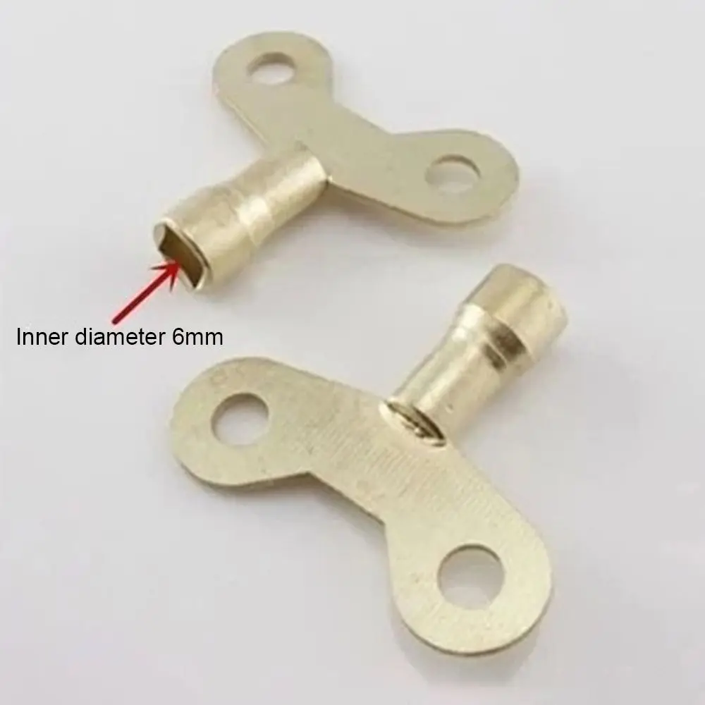 4PCS Square Spool Faucet Accessories Outdoor Faucet Key Venting Air Valve Radiator Plumbing Bleed Bleeding Key