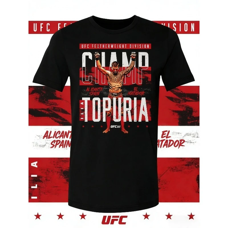 

Мужская футболка UFC Boxing из 100% чистого хлопка с принтом, для тренировок, единоборств, спортзала, новая модная уличная одежда, топы, футболки