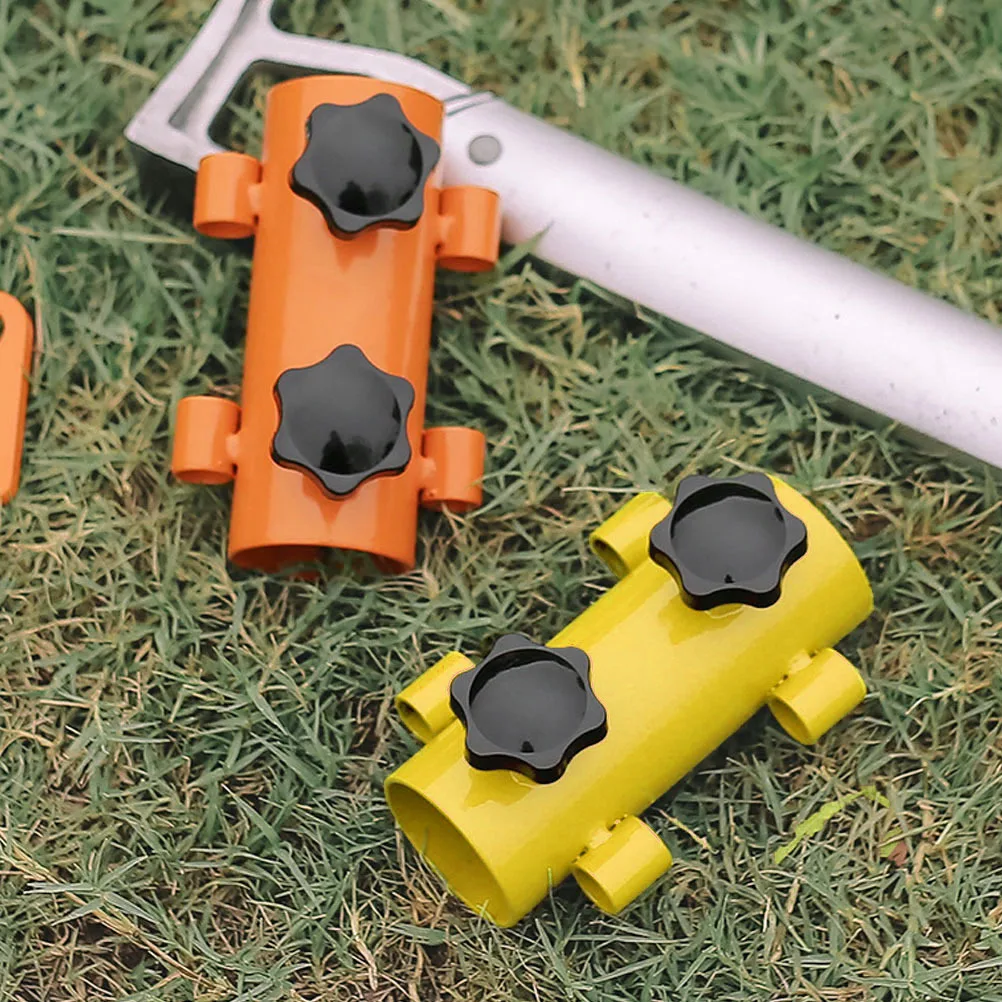 

1pc Canopy Pole Holder Heavy Duty Tent Rod Support Fixed Tube For Camping Hiking Travel Outdoor Portable Awning Base