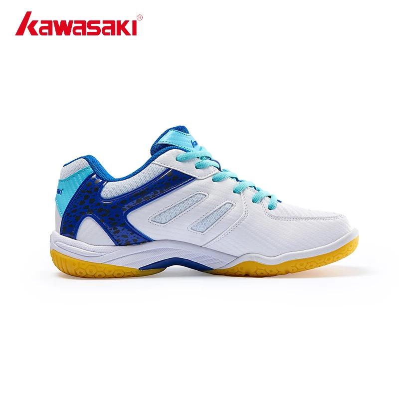 Kawasaki Original Brand Men\'s Tennis Sneakers Anti-Slippery Breathable Badminton Shoes Tennis Female K-065D