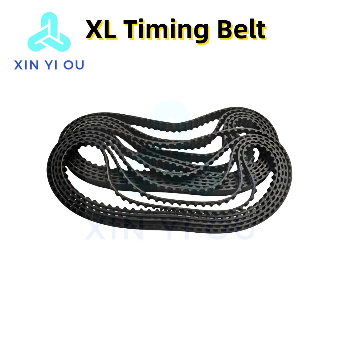 XL High torque rubber timing synchronous toothed belt with a width of 6/8/10/12.7/15/20mm and a length of116/118/120~194XL