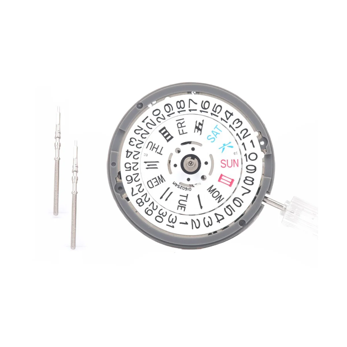 NH36 NH36A Movement Automatic Mechanical Movement 3 Digit Double Calendar Replacement 4R36/7S36 Watch Accessories