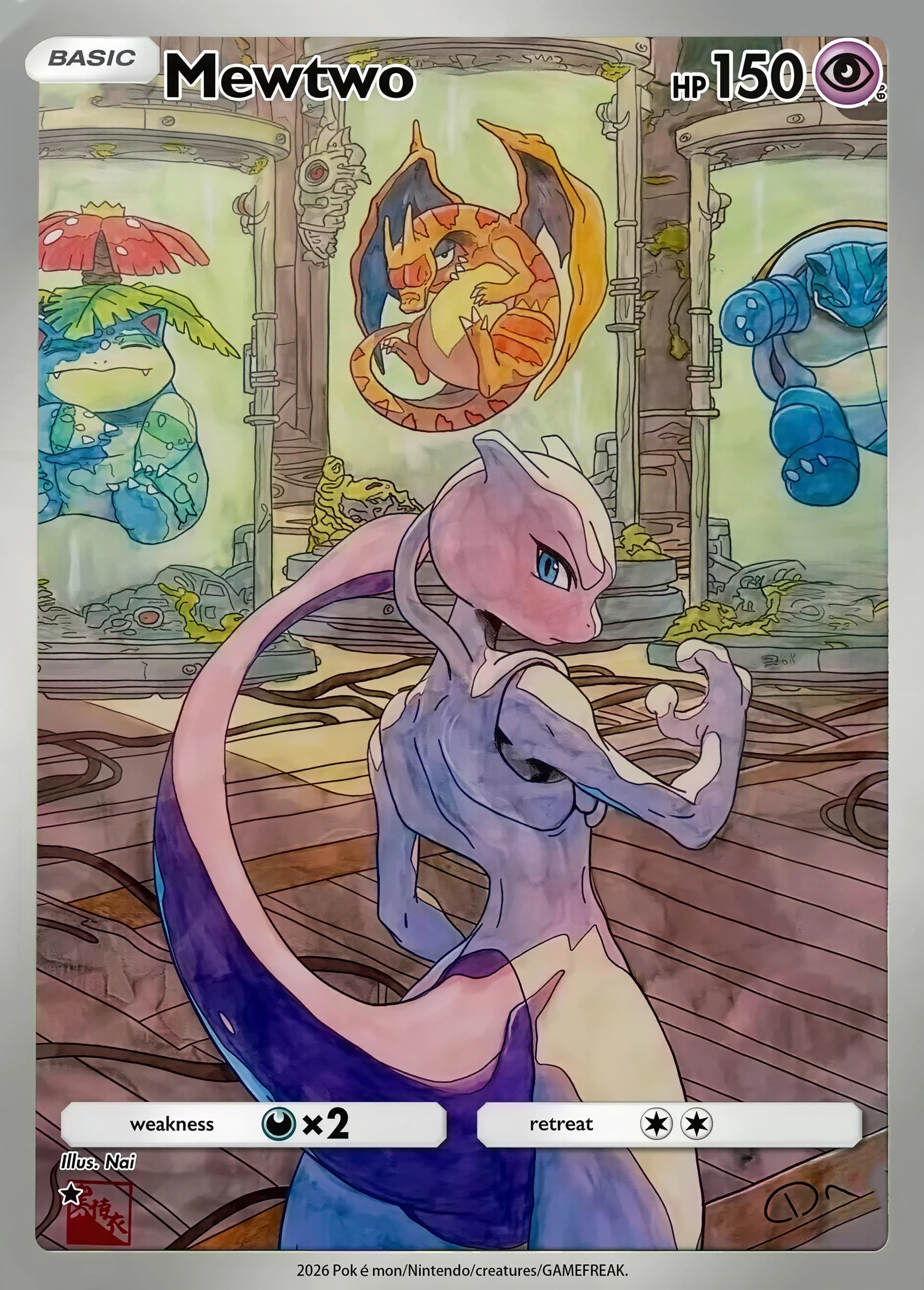 Board Game Diy - Tarjetas Coleccionables de Pokémon DIY: Mewtwo,