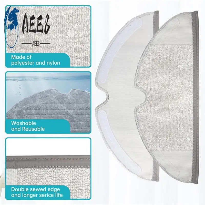 

AEE8-17 Pcs Replacement Parts Kit For Roborock S5 S5 Max S6 S6 Maxv S6 Pure E20 E25 E35 Sweeping And Mopping Robotic