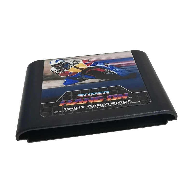 Retro Video Game - Super Hang-On - 16 Bit Cartridge Card for Mega Drive 2 for Mega Drive Genesis | Region Free