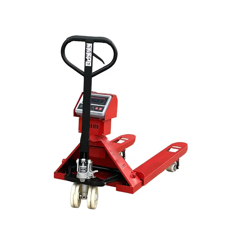 2Ton 3 Ton Hand Pallet Truck Scale With Weight High Quality Low Price 2500Kg