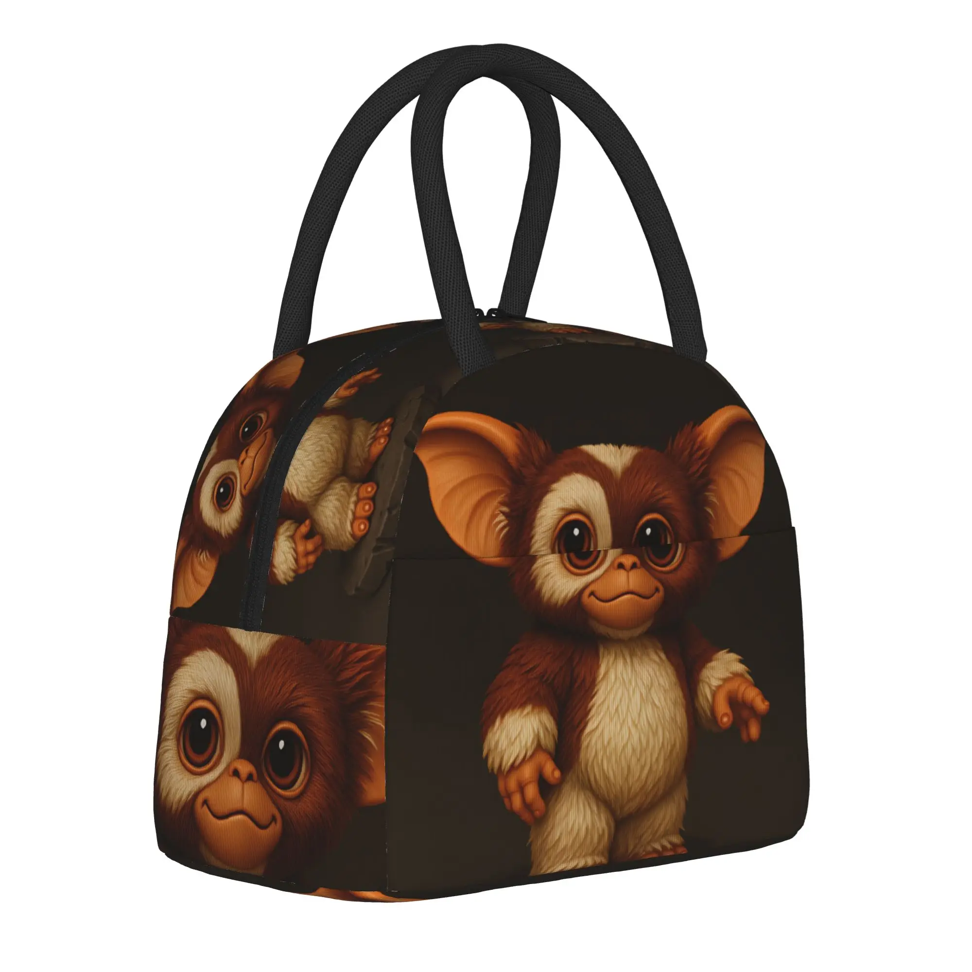 Gizmo Gremlin Lunchtasche für Kinder, grafische Lunchbox, Vintage-Kühltasche für das Büro, praktische Oxford-Thermo-Tragetasche – Detail 1