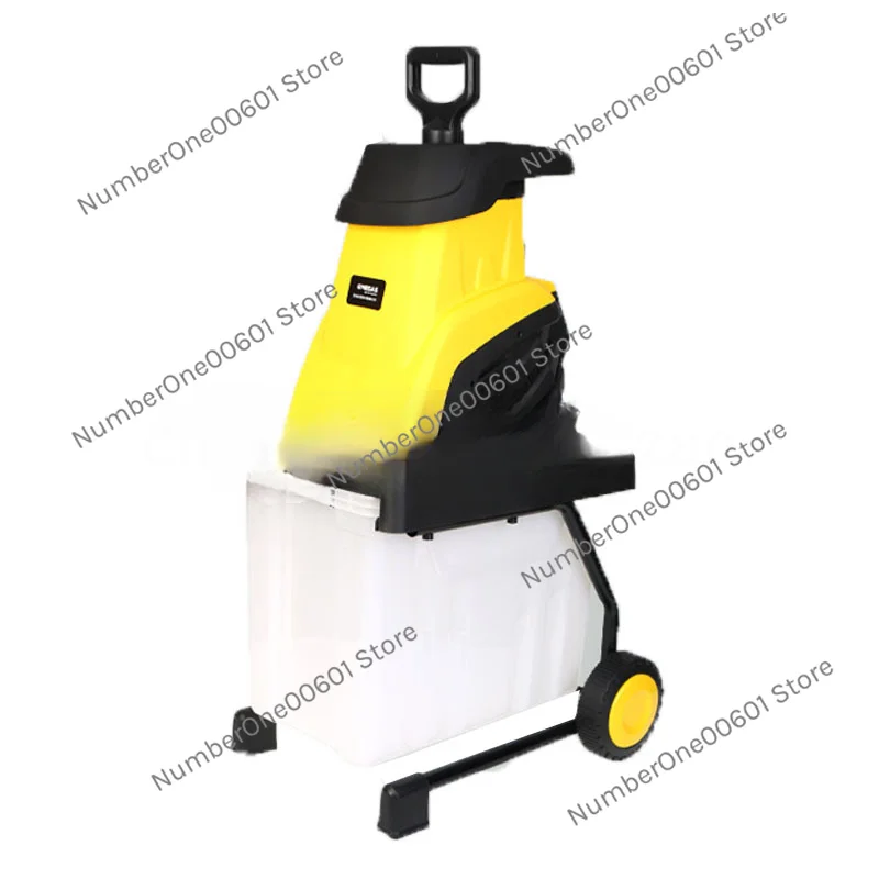 Garden Tree Leaf Breaking Machine Electric Pulverizer Twig Shredder Gardening Twig Shredder Electric Wood Branch Shredder 2500W