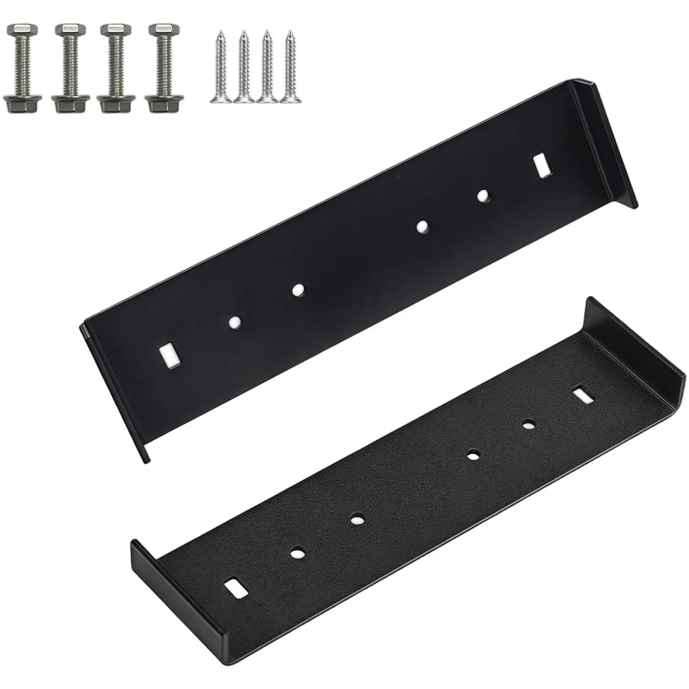 

2 шт. монтажный кронштейн для почтового ящика, металлический сверхпрочный атмосферостойкий кронштейн для кронштейнов для почтового ящика, аксессуары шириной до 8 футов