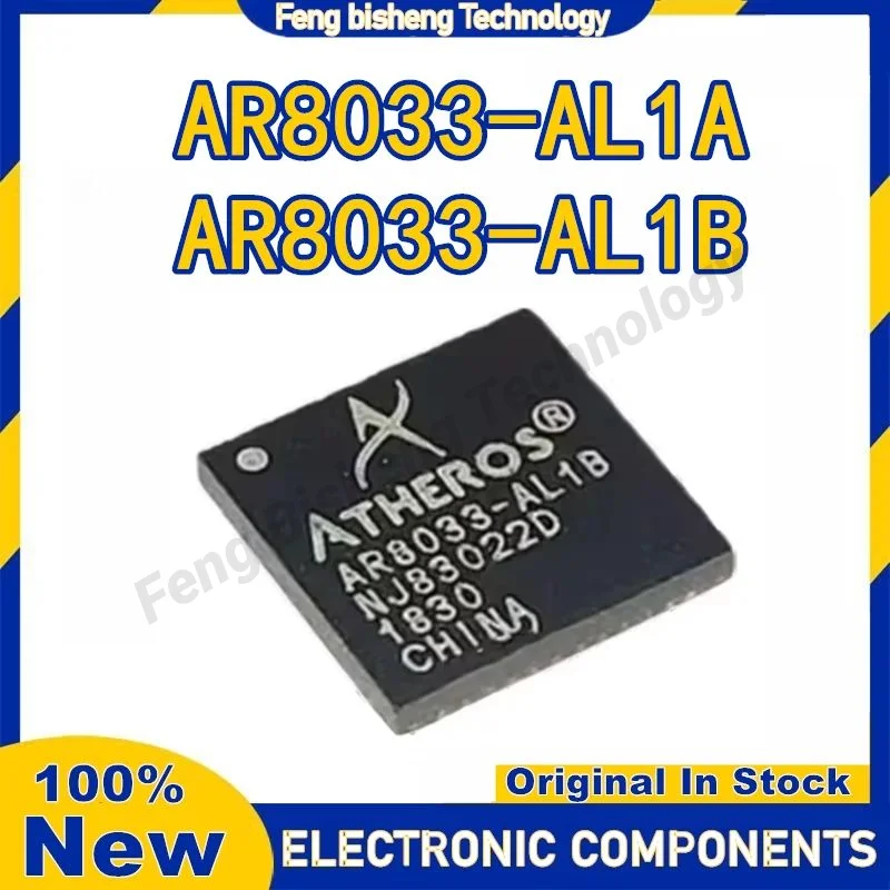 

5PCS AR8033-AL1A AR8033 AL1A AR8033-AL1B-R AR8033-AL1A QFN-48 Chipset New Original in stock