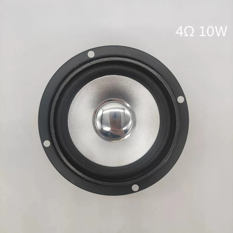 SOTAMIA 2Pcs 3 Inch Portable Full Range Speaker 4  8 Ohm 10W Silver Basin Foam Edge 4R 8R Speaker DIY Music Power Loudspeaker