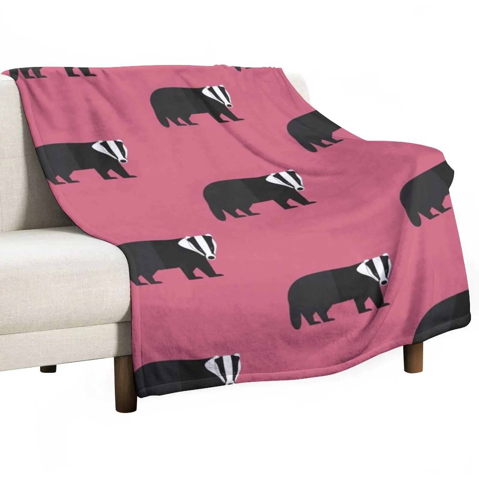 

Badger parade Throw Blanket Single Quilt Extra Large Throw Blankets