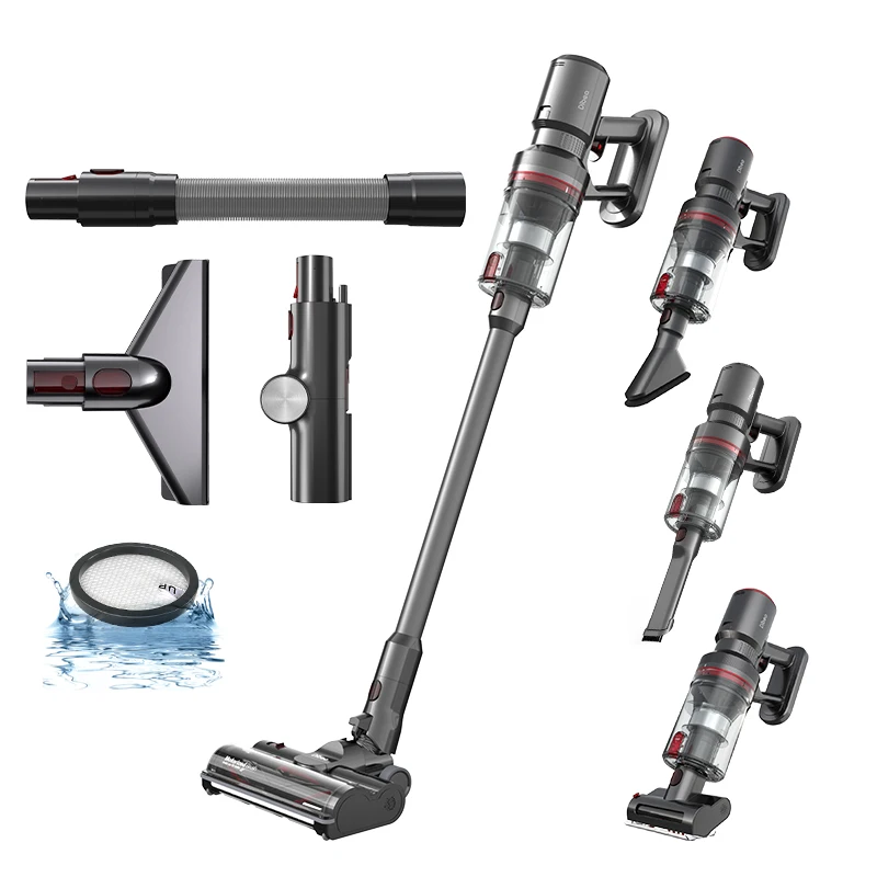 Home Appliances Electric Vacuum Cleaner Mop 27KPa Suction Hard Floor Sweeping Self Cleaning Cordless Vacuum Cleaner