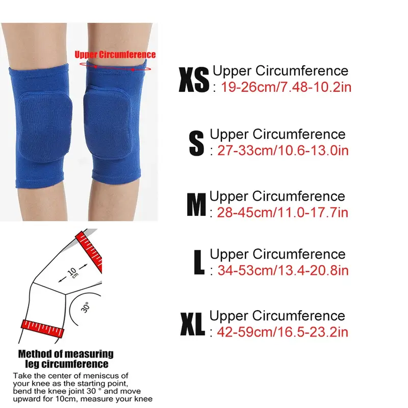 1Pair Sports Knee Pads for Men Women Kids Knees Protective,Knee Braces for Dance Yoga Volleyball Football Running Cycling Tennis - Image 2