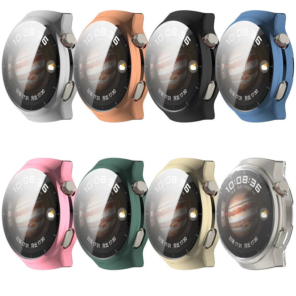 

Защитный чехол для Huawei Watch 4 4 Pro, мягкий ТПУ, чехлы «все включено», защитный чехол, бампер, аксессуары для часов