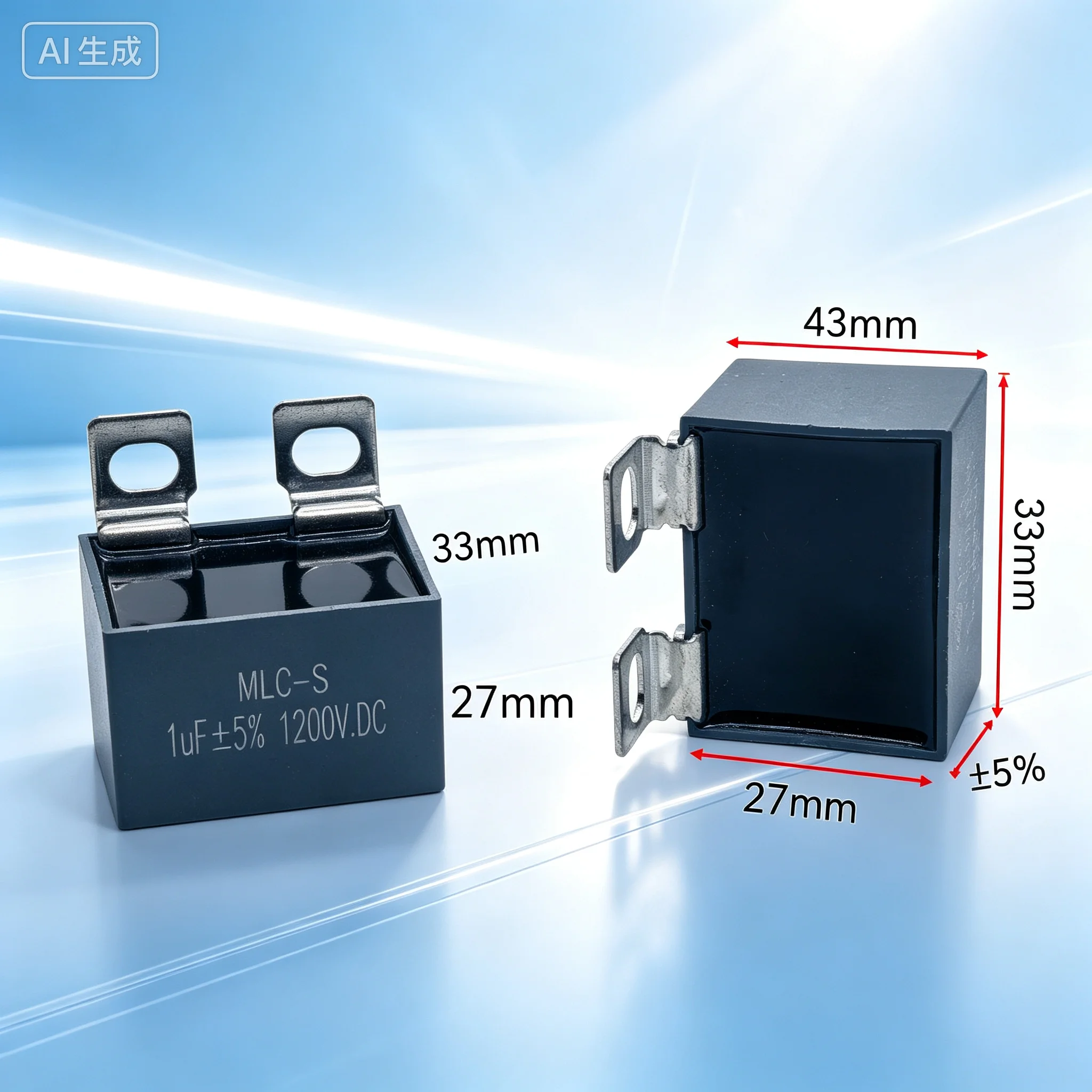 Film for MLC-S 1UF 1200V 105J High Frequency Snubber Non-Polar IGBT Capacitor  10pcs