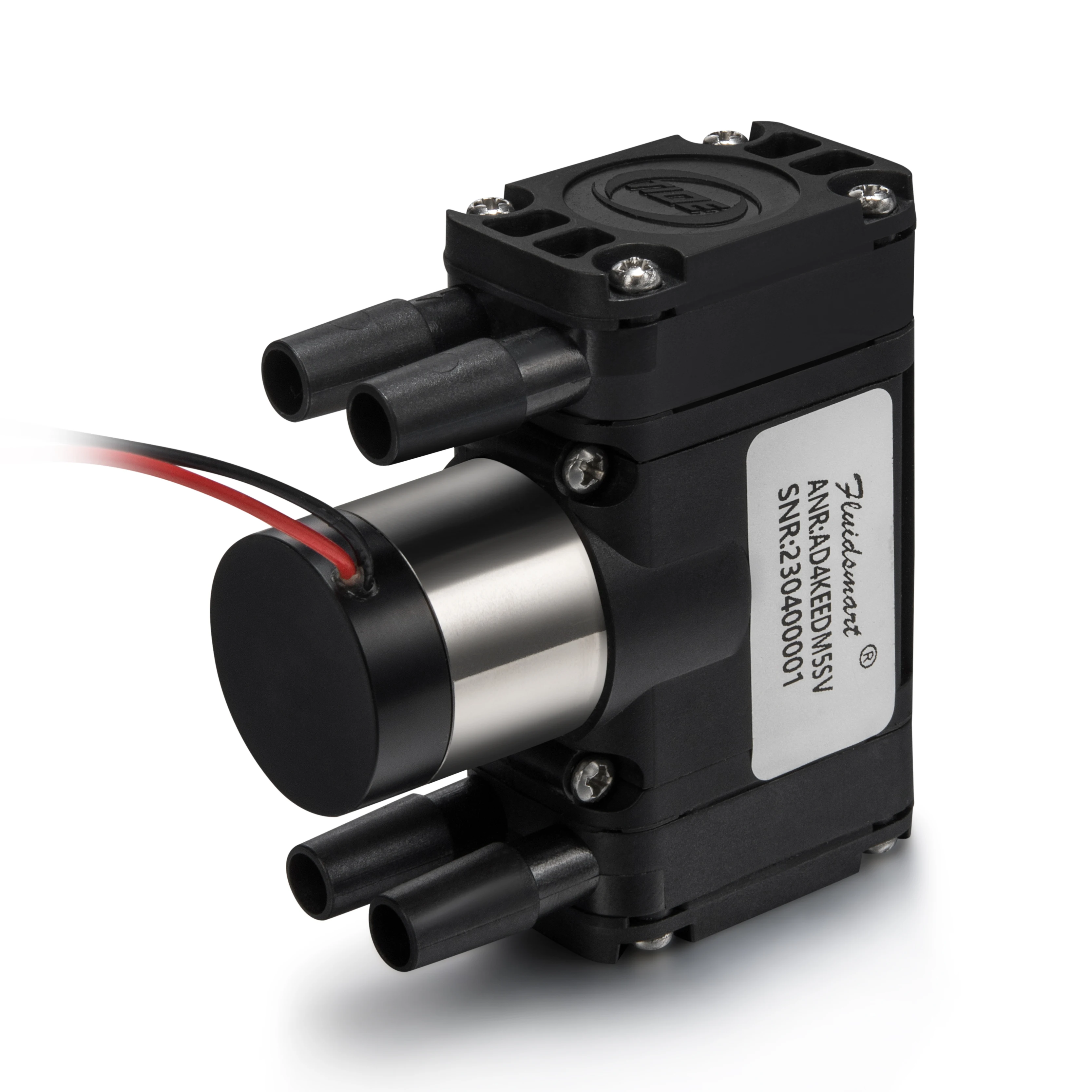 Low Noise Silent Steady Flow 6LPM Oil-Free Micro Diaphragm Vacuum Pump Micro Gas Sample Pump