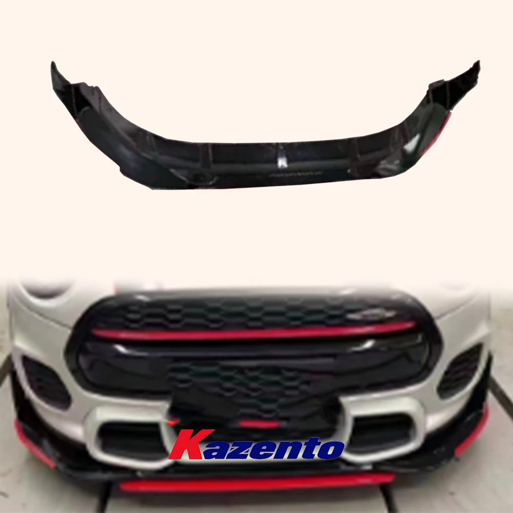 For Mini Cooper F56 Carbon Fiber GC Style Front Bumper Under Diffuser Lip