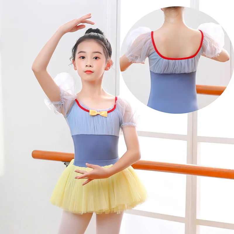 

Girls Ballet Leotard Tutu Skirt Dancewear Dance Dress Costumes Kids Dancer Clothing for Ballerina Princess Birthday Bodysuit Kid