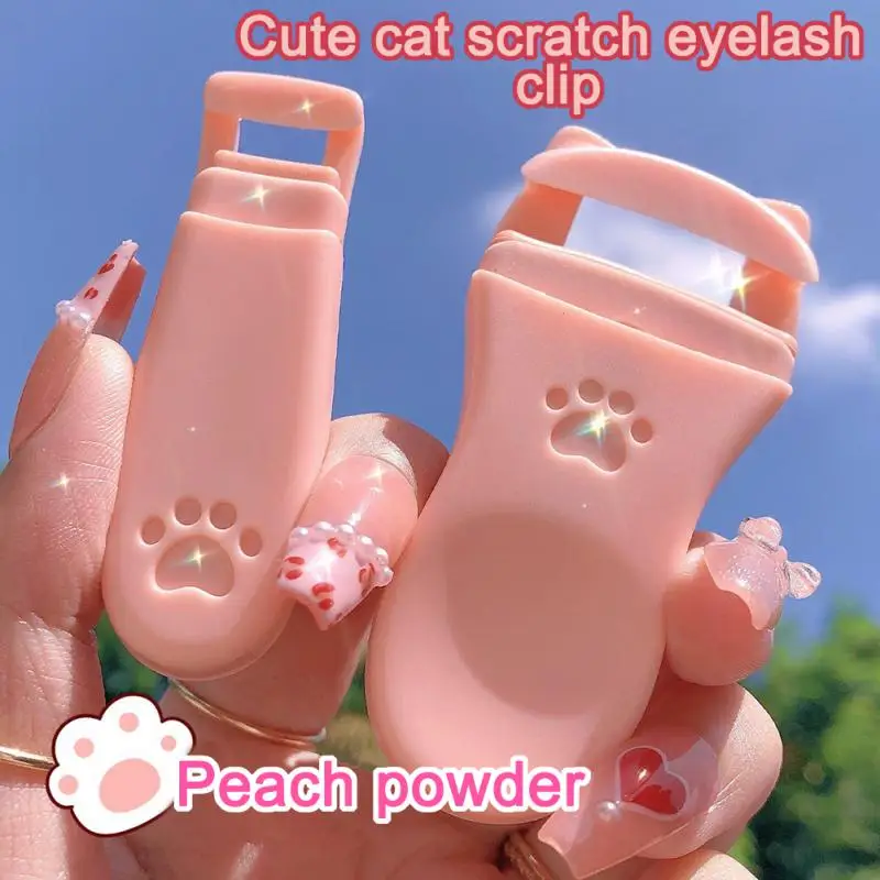 Cat Claw Eyelashes Curler Cute Designs Accessories Tool Fit All Eyelash Shapes Long Lasting Professional for Women Makeup