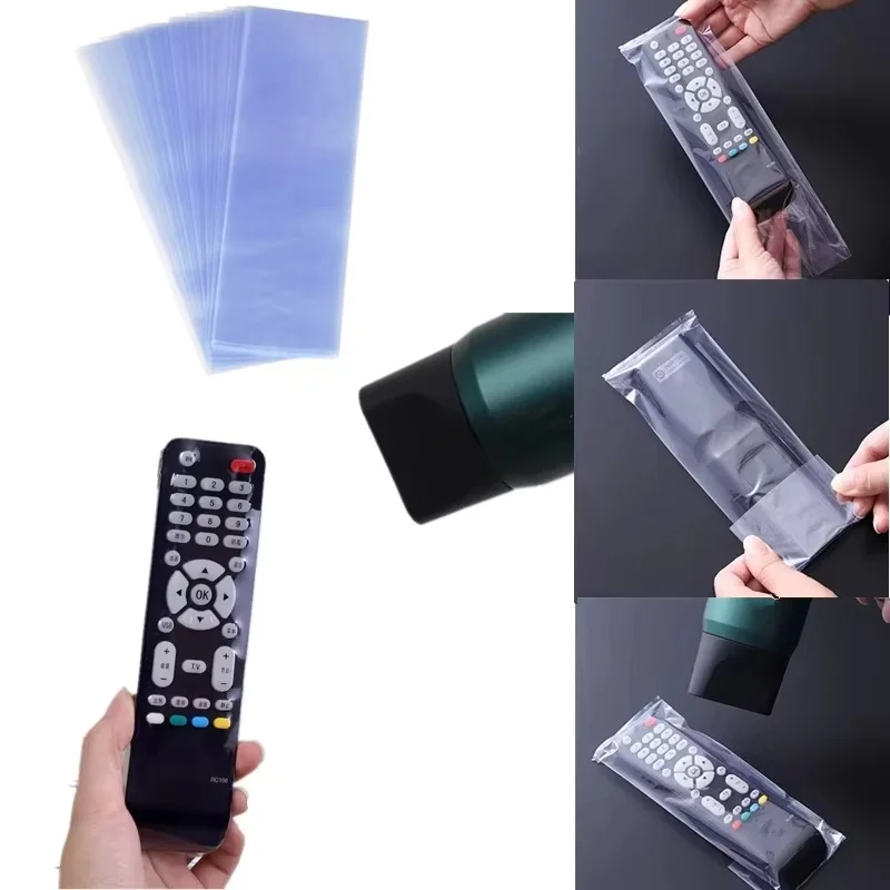 5-20pcs Anti-Dust Remote Control Protector Anti-dust Protective Case For TV Air Conditioner Remote Control Dustproof Storage Bag