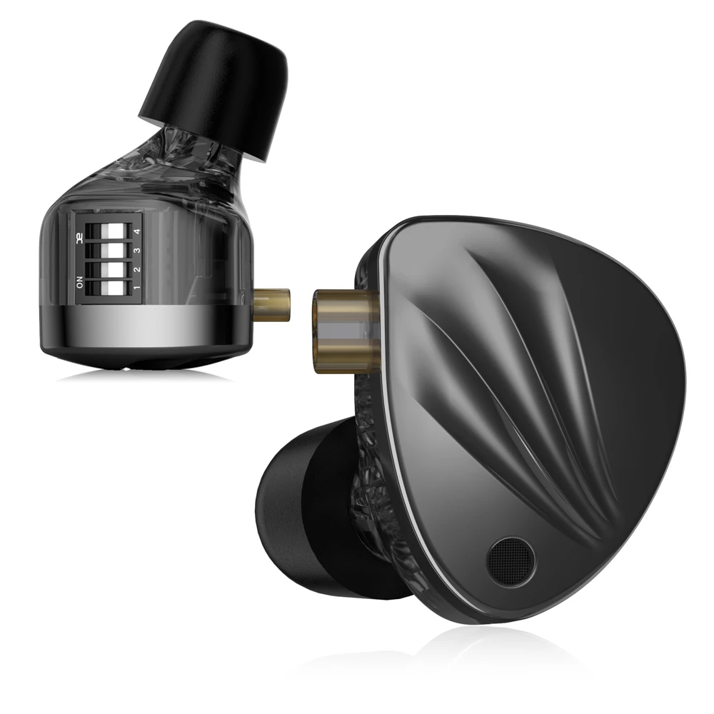 

KZ Krila In Ear HiFi Earphone 1DD+1BA High-end Tunable balanced armature Earphones Monitor Headphone Cancelling Earbuds