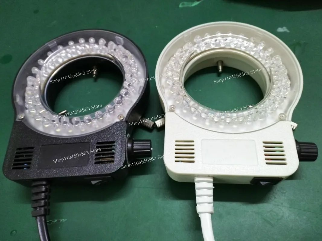 Inner Diameter 63MM Adjustable Stereo Microscope LED Ring Light Industrial Inspection Visual Monocular Video Fill Light