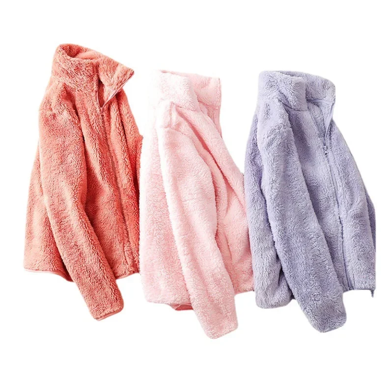 2023 neue Winter Frauen Warme Fleece Jacke Herbst Langarm Hohe Qualität Hoodies Mäntel S-XXL