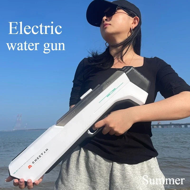 تلقائيا المياه ارتفاع ضغط ألعاب مسدس المياه الكهربائية للأطفال الصيف في الهواء الطلق بركة القتال ألعاب الأطفال ألعاب مياه هدية