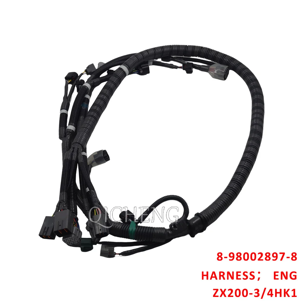 8-97362843-5 SH200-5A SH210-5A SH250-5A  4HK1 Engine  for Isuzu Excavator Wiring Harness