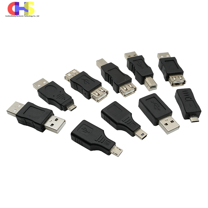 �y�Z�[�����z(1-10��) USB 2.0 �A�_�v�^�[ �R�l�N�^�[ Type A �I�X to A ���X/B �I�X/Mini/Micro USB �R���o�[�^�[ �v�����^�[/�d�b�[�d/�f�[�^�����p