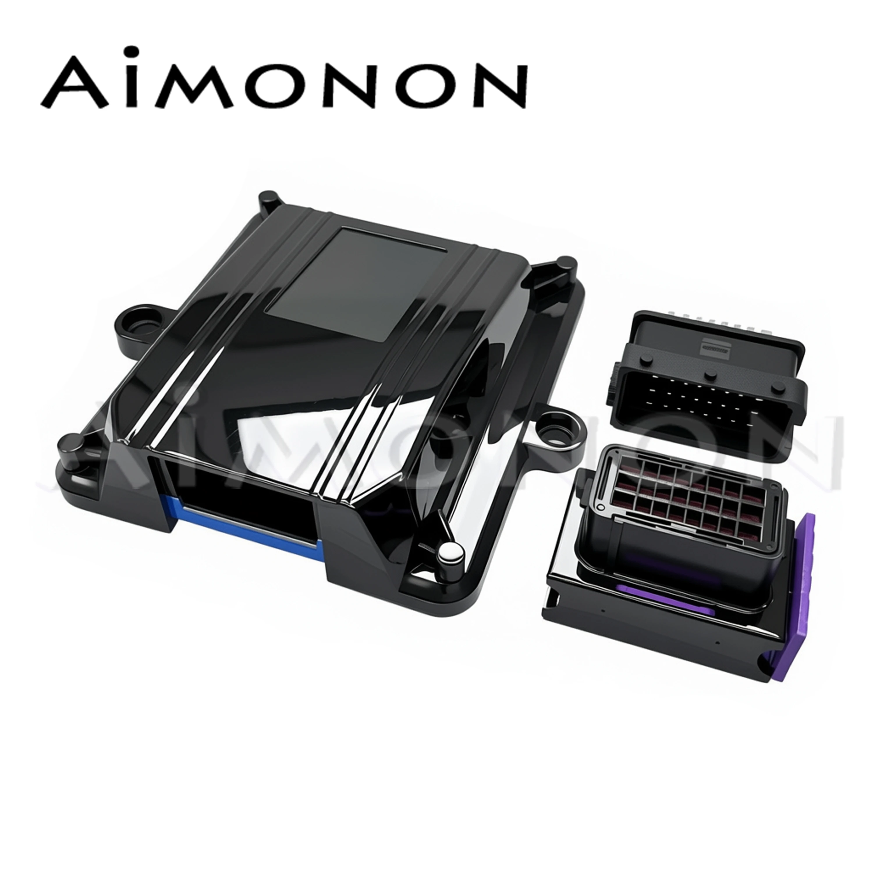 

1 Set 24 Pin Automotive Electrical ECU Plastic Enclosure Box Case Motor Car Conversion PCB Controller