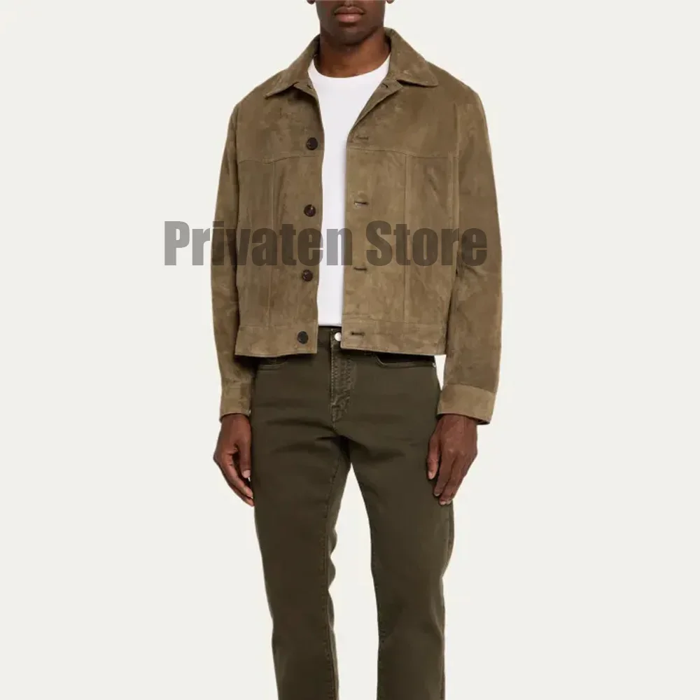 

Men's Suede Jacket Men's Dress Jackets for Suit Elegant Man Coats New in Suits & Blazers Mens Coat Long Original Luxury Blazer