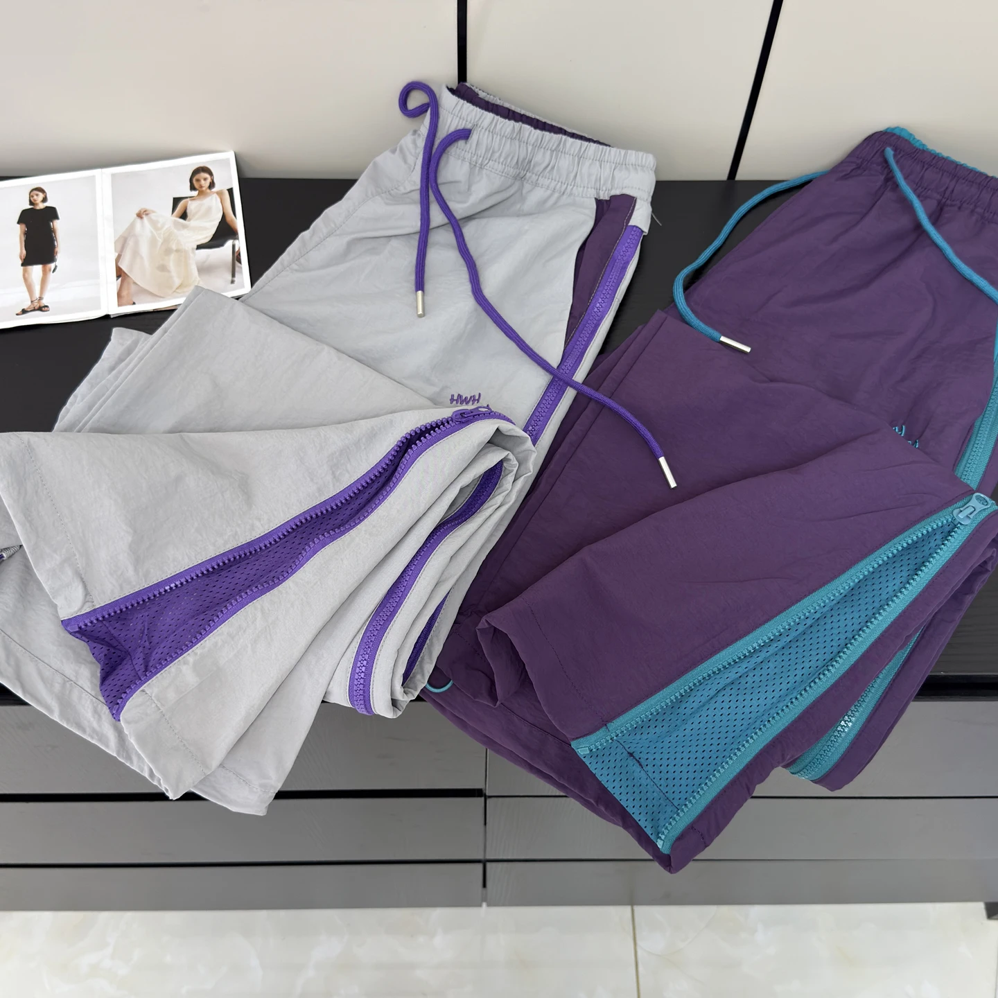 Outdoor Mountain Series Waterproof Breathable Casual Pants Side Zipper Dstring Waist Paratrooper Sle Autumn Collection