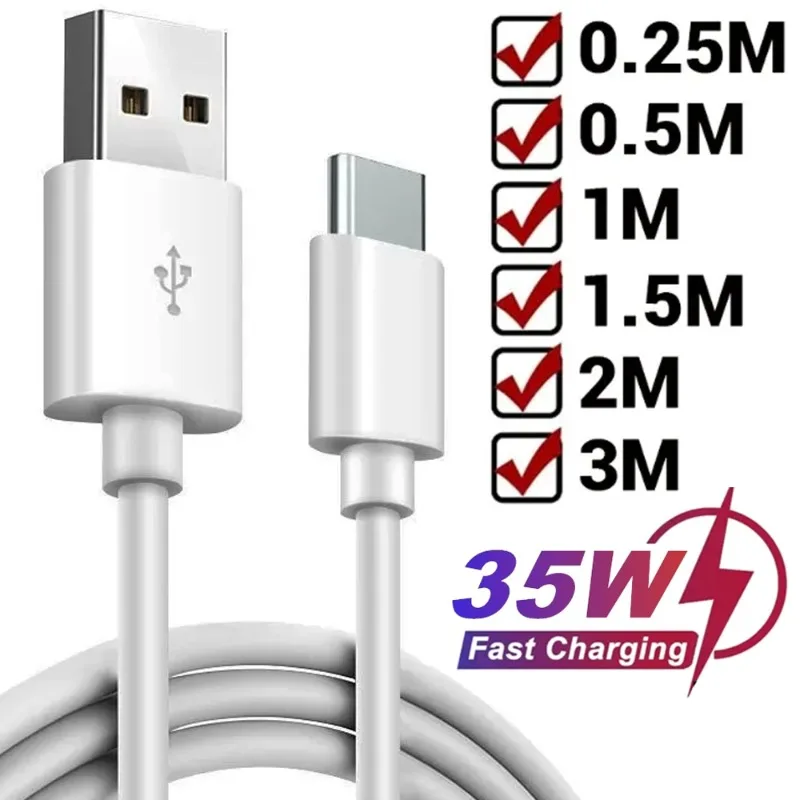 

Кабель USB Type-C, 35 Вт, для быстрой зарядки Iphone 15 Plus Pro Max Ipad Xiaomi Samsung Carplay